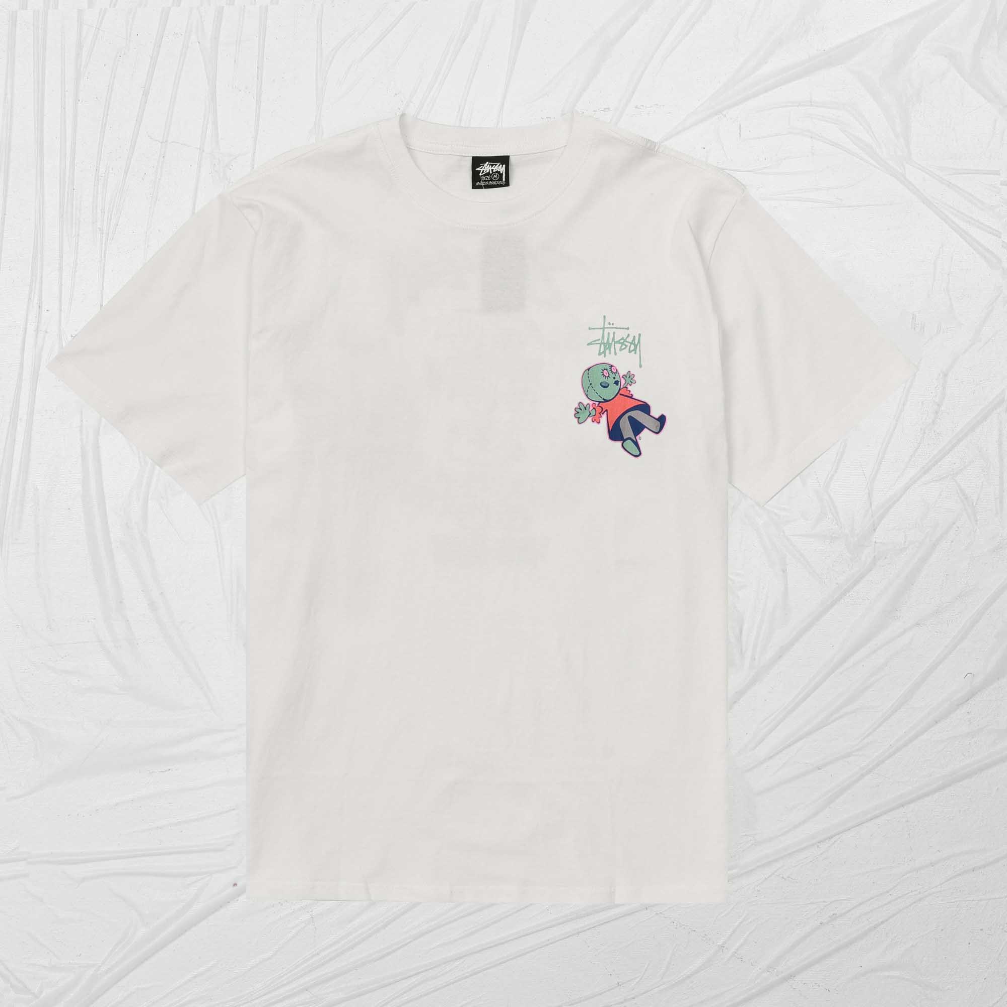 STUSSY DOLLIE DYED TEE - NATURAL