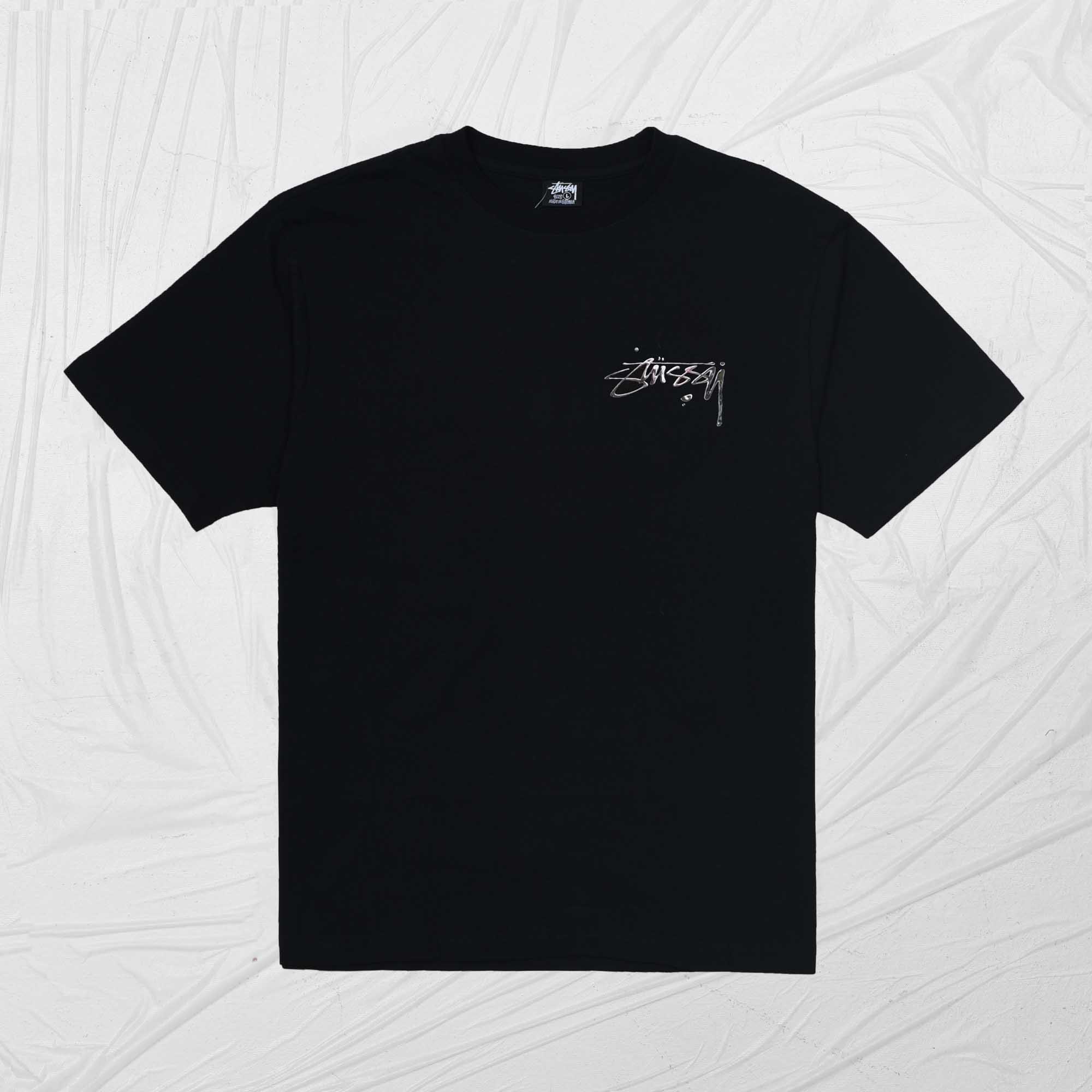 STUSSY MERCURY TEE - BLACK