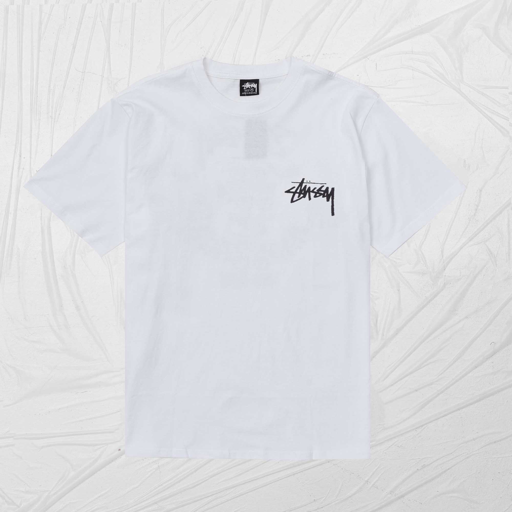 STUSSY ITP FLOWER TEE - WHITE