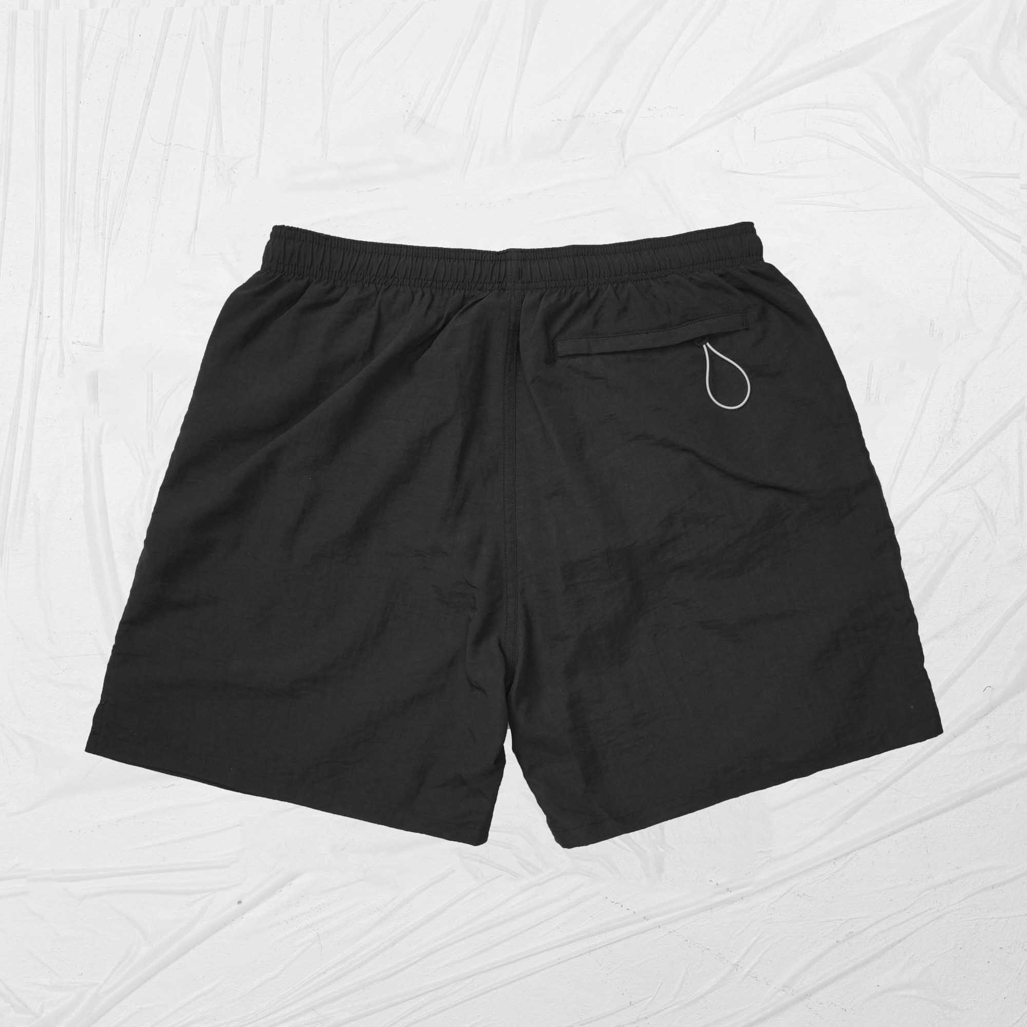 STUSSY CURLY S WATER SHORT - BLACK