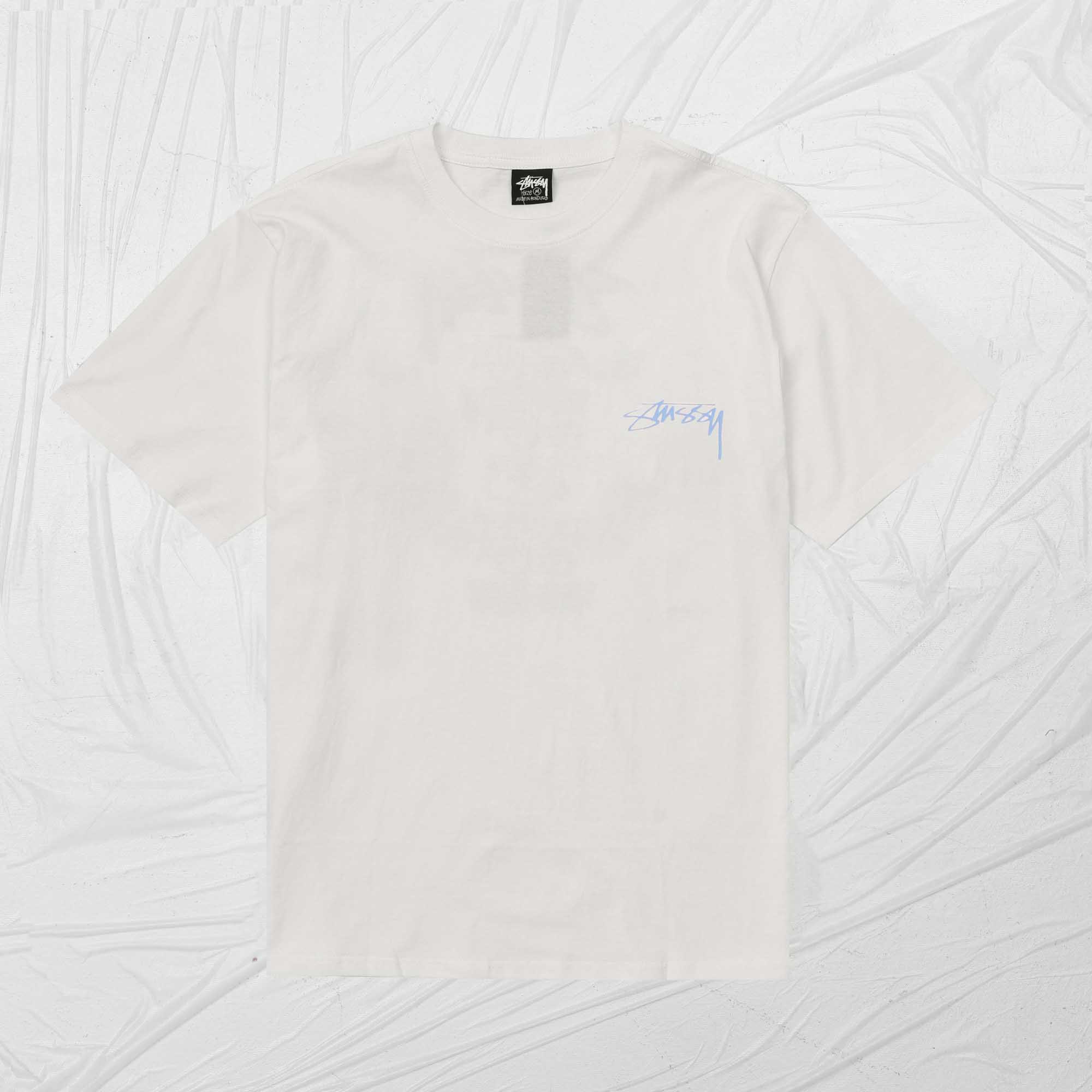 STUSSY STATUE DYED TEE - NATURAL