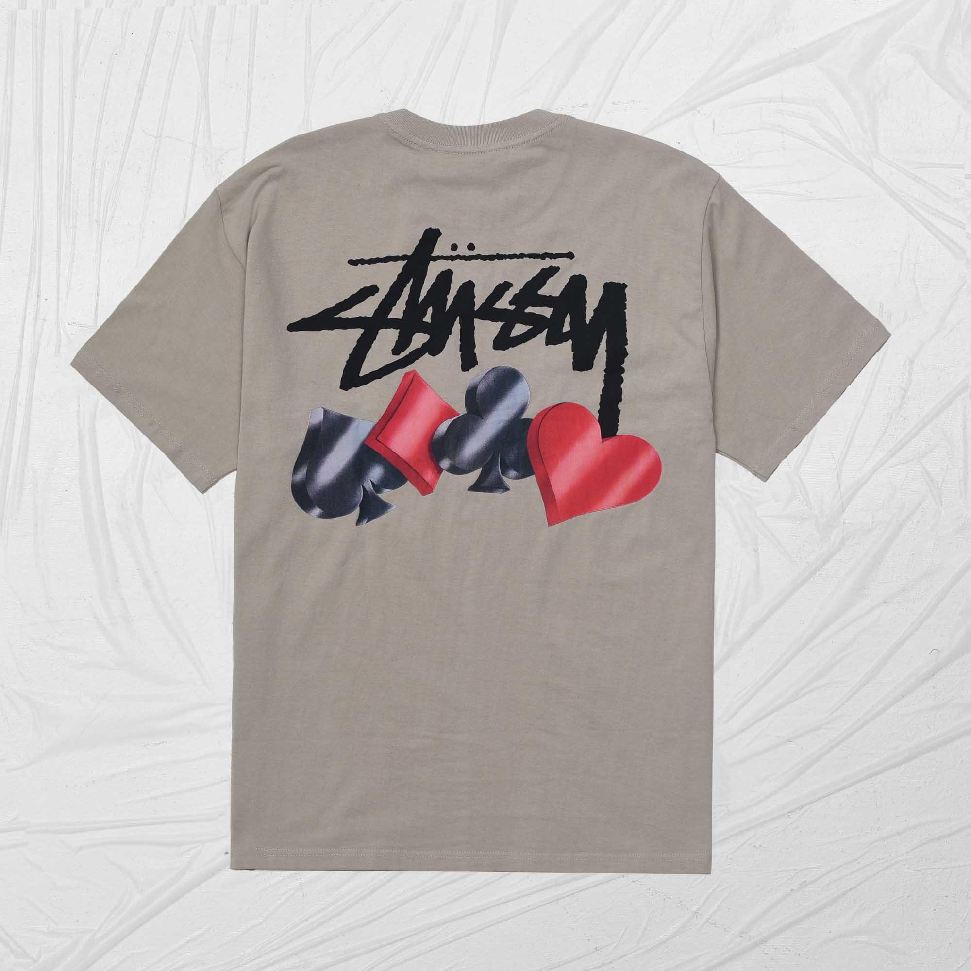 STUSSY SUITS TEE - WHITE