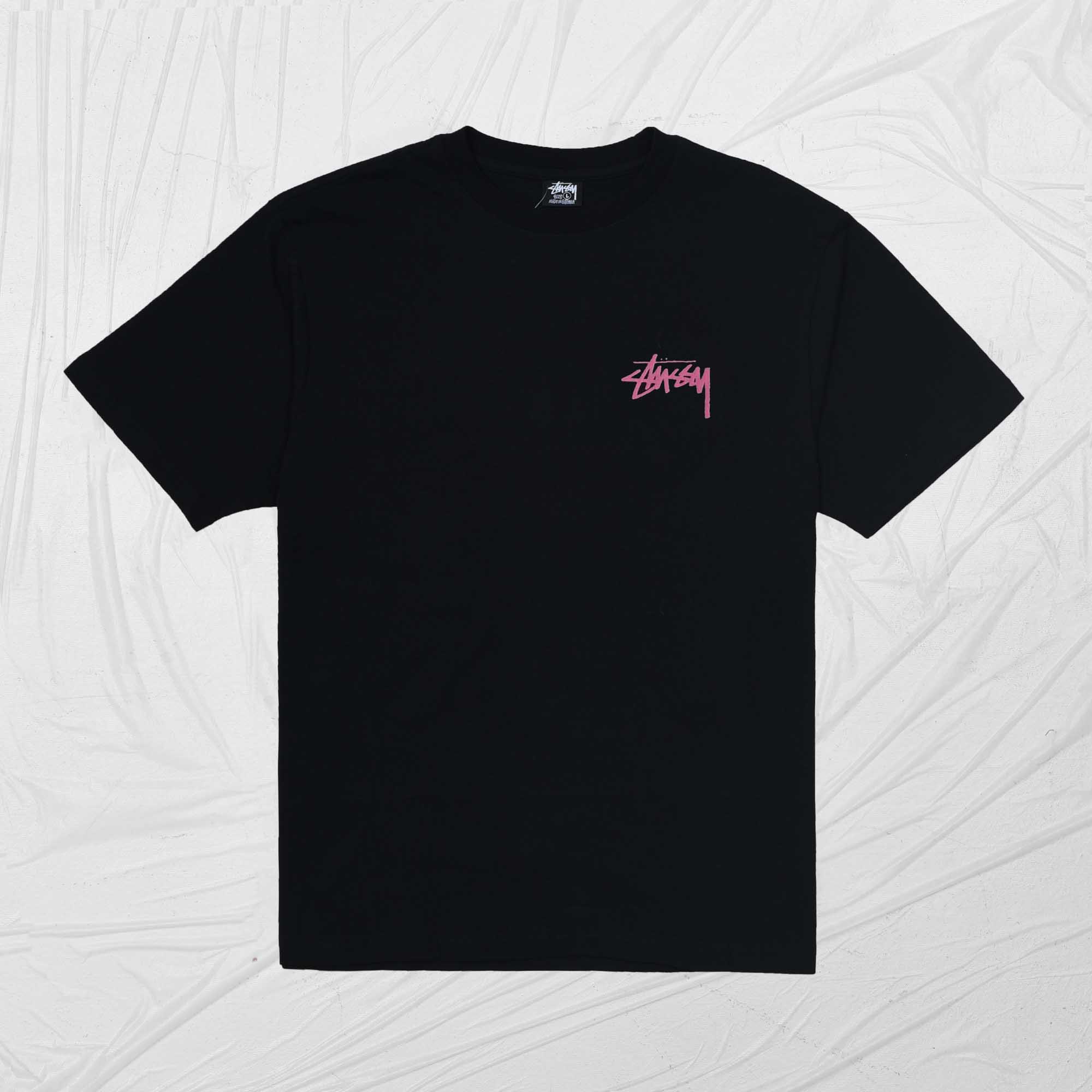 STUSSY SKATE TOUGHT TEE - BLACK