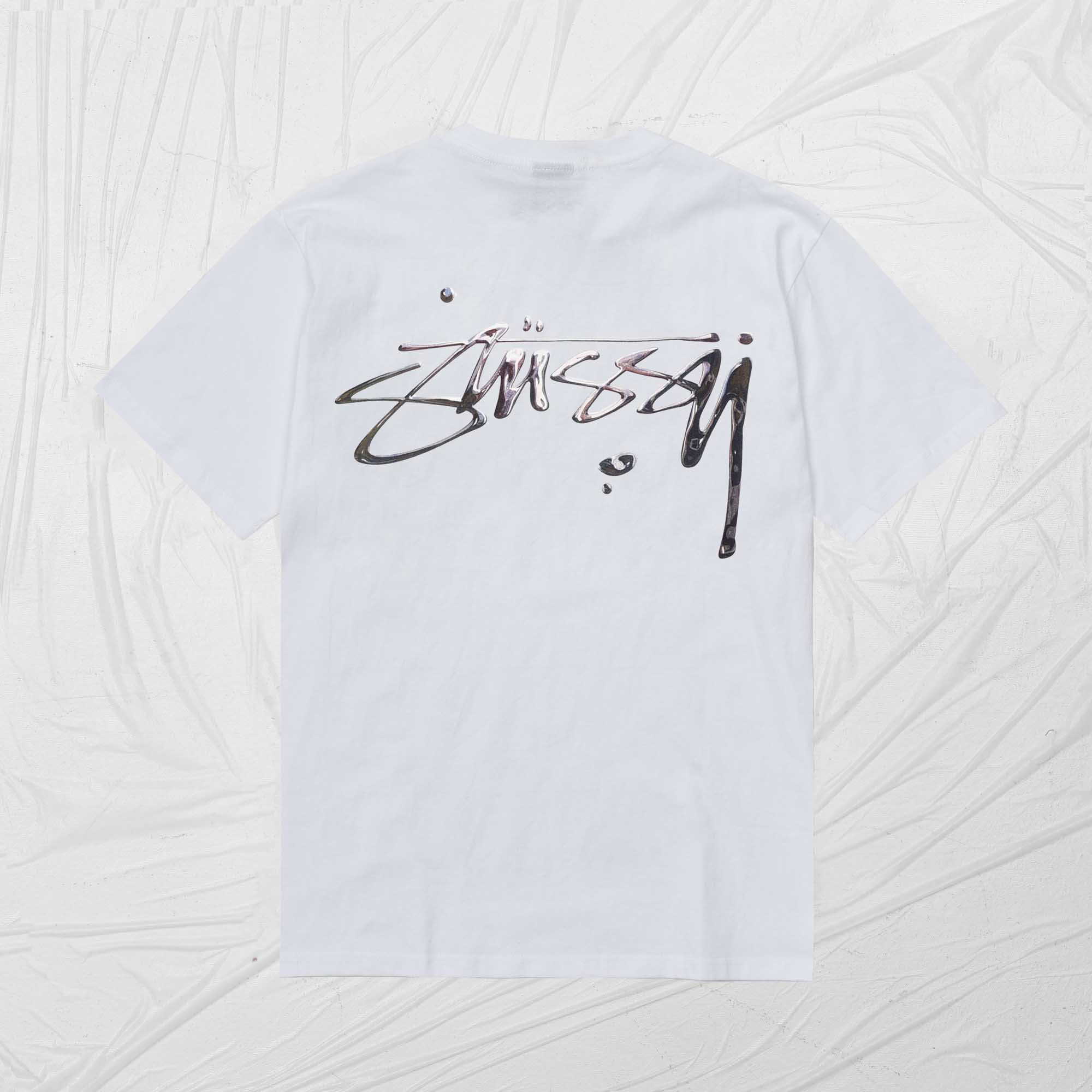 STUSSY MERCURY TEE - WHITE