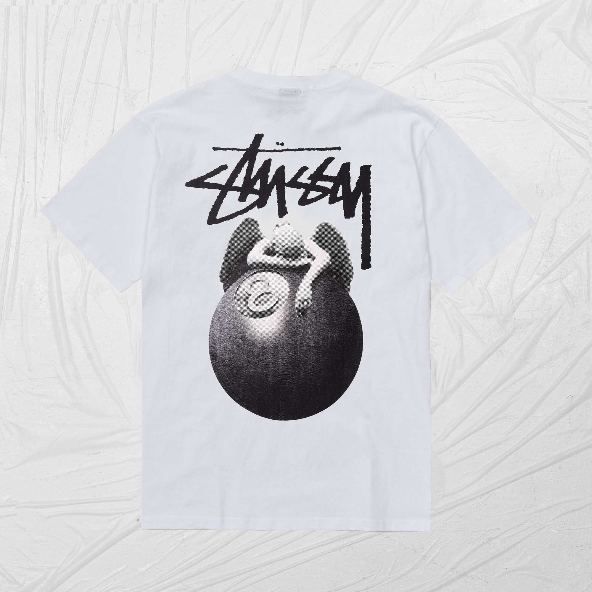 STUSSY ANGEL TEE - WHITE