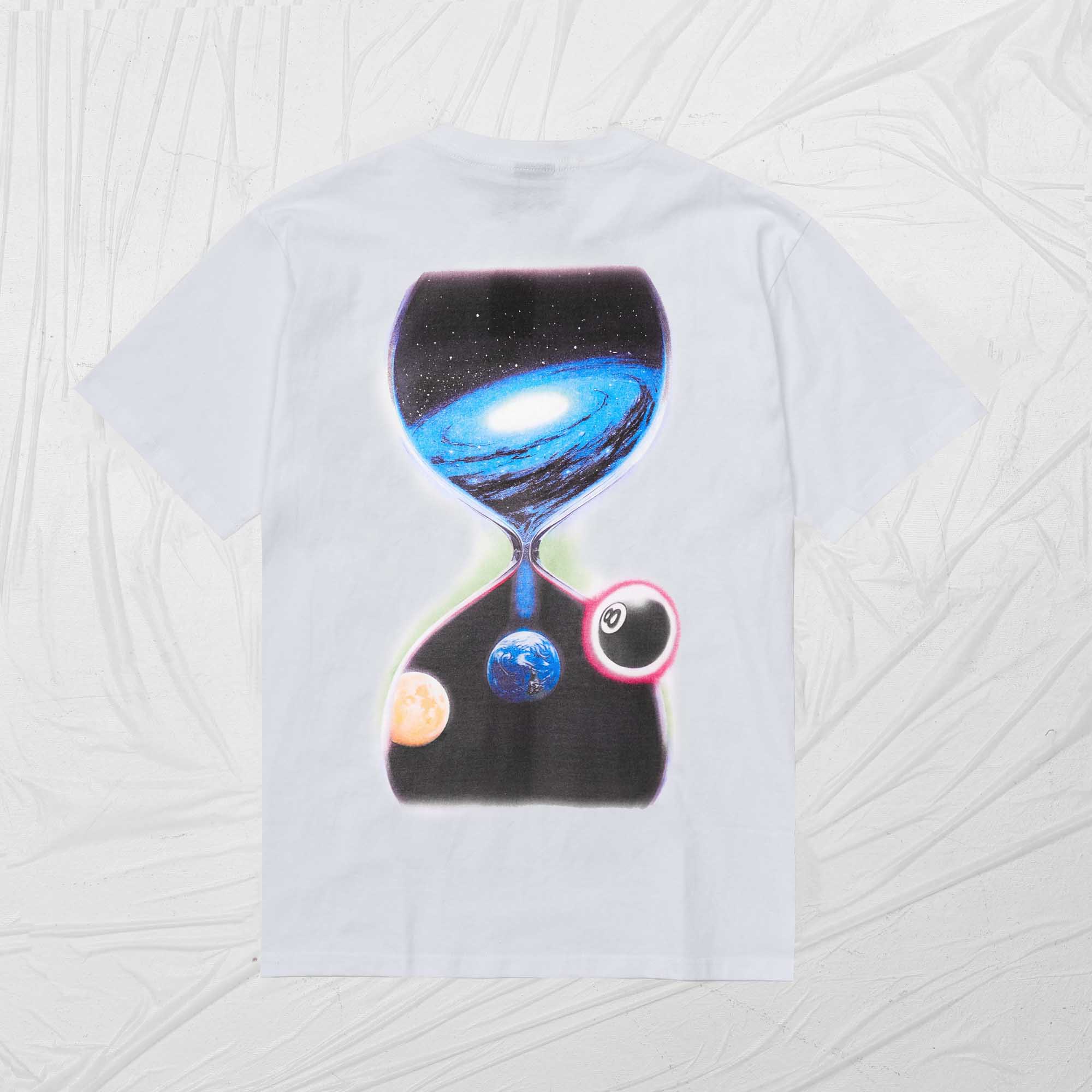 STUSSY GALAXY TEE - WHITE