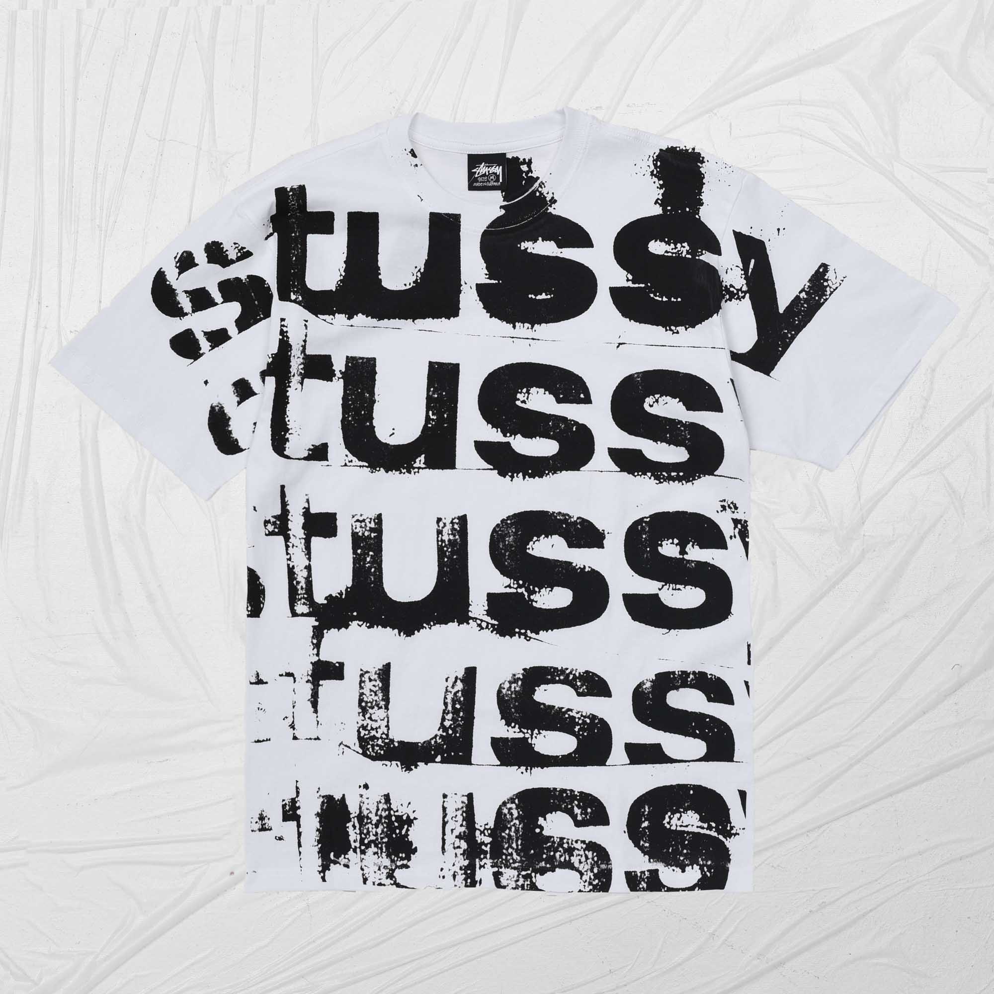 STUSSY STAMP TEE - WHITE